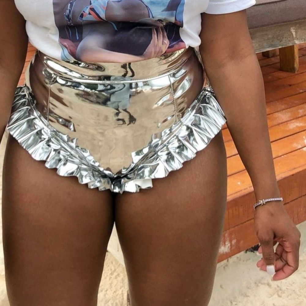 Renaissance Chrome Cheeky Shorts!